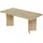 HANAH Home Linza 180 x 90 x 75 cm Honey Oak