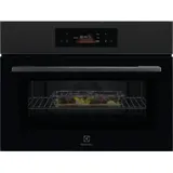 Electrolux KVLBE28GT Backofen mit Mikrowelle 45cm MattBlack 25Heizarten