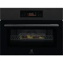 Electrolux KVLBE28GT Backofen mit Mikrowelle 45cm MattBlack 25Heizarten