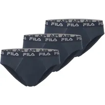 Fila Slip 3er Pack blau M