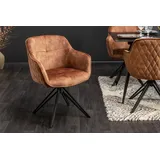 Riess-Ambiente Esszimmerstuhl EUPHORIA Samt braun