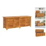 vidaXL Gartenbox mit Lüftungsschlitzen 150x50x56 cm Massivholz Akazie