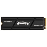 Kingston FURY RENEGADE SSD 500GB, M.2 2280 / M-Key / PCIe 4.0 x4, Kühlkörper (SFYRSK/500G)