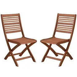 Garden Pleasure Klappstuhl SAVANNAH natur, 2 St.