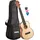 Cascha Tenor Ukulele, Massive Fichtendecke, Solid Top, Hawaii Gitarre Set mit Aquila-Saiten, Zubehör, Tasche und 3 Plektren