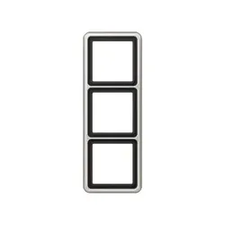 JUNG CD 583 PT, Platin, Aluminium, Schraubenlos, JUNG, 81 mm, 223 mm