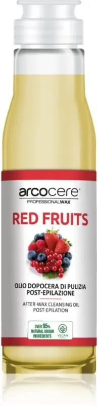 Arcocere After Wax Red Fruits beruhigendes Reinigungsöl zur Benutzung nach der Epilation 150 ml