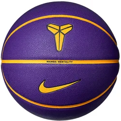 Nike ALL COURT 8P K BRYANT DEFLATED Basketball in court purple-university gold-black-university gold, Größe 7 - lila