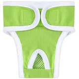 Treer Waschbare Hundewindeln Weiblich Wiederverwendbare Hundewindeln für Hündinnen, Saugfähige Höschen Festen Sitz für Hunde Periode/Inkontinenz und Lange Reisen (L,hellgrün)