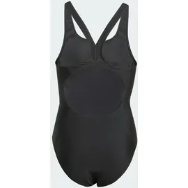 adidas Logo C-Back Badeanzug Schwarz/Weiß 152