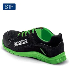 Sparco Leichtgewicht Sicherheitsschuhe Practice VERDE" - 46