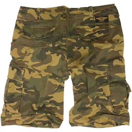 West Coast Choppers Cfl Cargo Kurze Hose - Vintage Woodland Camo - 3XL