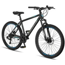 Licorne Bike Guide Premium Mountainbike in 20, 24 und 26 Zoll - Fahrrad für Mädchen, Jungen, Herren und Damen - Shimano 21 Gang-Schaltung, Kinderfahrrad, Kinder