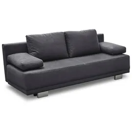 Jockenhöfer Schlafcouch Mikrofaser 2-Sitzer Grau