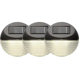 PARFORCE TRADITIONAL HUNTING Solarleuchte Kunststoff 11,0 cm 3er Set braun
