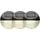 PARFORCE TRADITIONAL HUNTING Solarleuchte Kunststoff 11,0 cm 3er Set braun