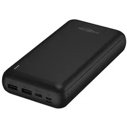Ansmann Powerbank PB212 30.000mAh, extrem leistungsstark, mit Multi-Safe-Technologie, schwarz