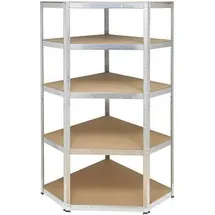 Ironside Eckregal Holz/Metall 176 x 75 cm