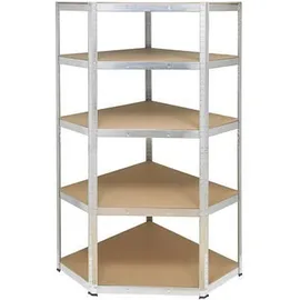 Ironside Eckregal Holz/Metall 176 x 75 cm