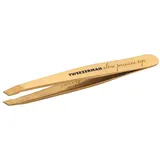 Tweezerman Mini Slant Tweezer - Schräg Mini Gold Pinzette