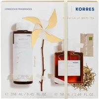 Korres White Tea Eau de Toilette 50 ml + Shower Gel 250 ml Geschenkset