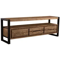 SIT Lowboard »NATURAL EDGE«, Akazienholz/Metall - braun