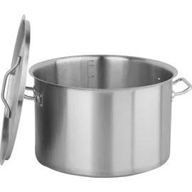 Yato Profi Kochtopf 40 x 26 cm 32 Liter rund mit Deckel