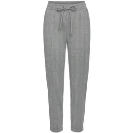 VIVANCE Jogger Pants kariert grau/schwarz 44