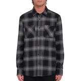 Volcom Flannel Hemd Netastone schwarz - L