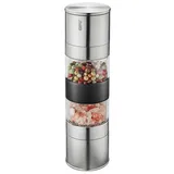 GEFU Doppelmühle LAMOLA 18,8 cm Silber unbefüllt