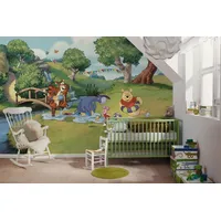 KOMAR Vlies Fototapete - Disney Winnie the Pooh Friendship