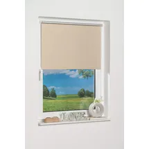 K-HOME Thermo Klemmfix-Rollo 90 x 150 cm beige