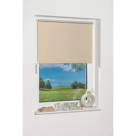 K-HOME Thermo Klemmfix-Rollo 90 x 150 cm beige