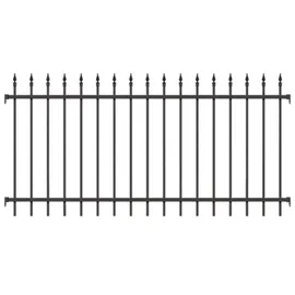 GAH Alberts Vorgartenzaun 200 x 120 cm Anthrazit