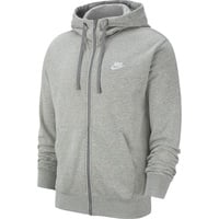 Nike Sportswear Club Herren-Kapuzenjacke Dark Grey Heather/Matte Silver/White XXL