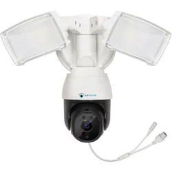 LUVISION LED Flutlicht PTZ WLAN Überwachungskamera mit Bewegungsverfolgung Lampe AI Auto Tracking