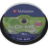 Verbatim CD-RW 700MB 10x 10er Spindel