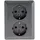 ChiliTec Schuko-Steckdose 2-fach Unterputz 1 St.