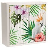 PAPERFLOW easyOffice Tropical Rollladenschrank 60660 2 Fachböden 110,0 x 41,5 x 104,0 cm