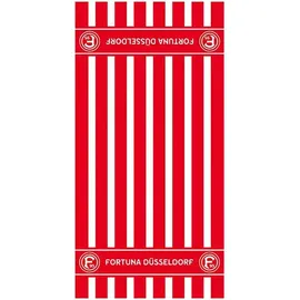 Fortuna Düsseldorf Duschtuch 2023 rot Damen 70x140 cm