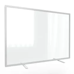 Plexiglas Schutzwand als Tischaufsteller zum Schutz vor Corona