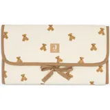 jollein Little Waffle Wickelunterlage Mini Teddy Bear