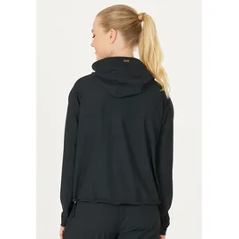 ATHLECIA Laufjacke "Amis", Damen, Gr. 40, schwarz, 79% Polyamid, 21% Elasthan, unifarben, normal, ohne Ausschnitt, Jacken, in dehnbarer und bequemer Qualität