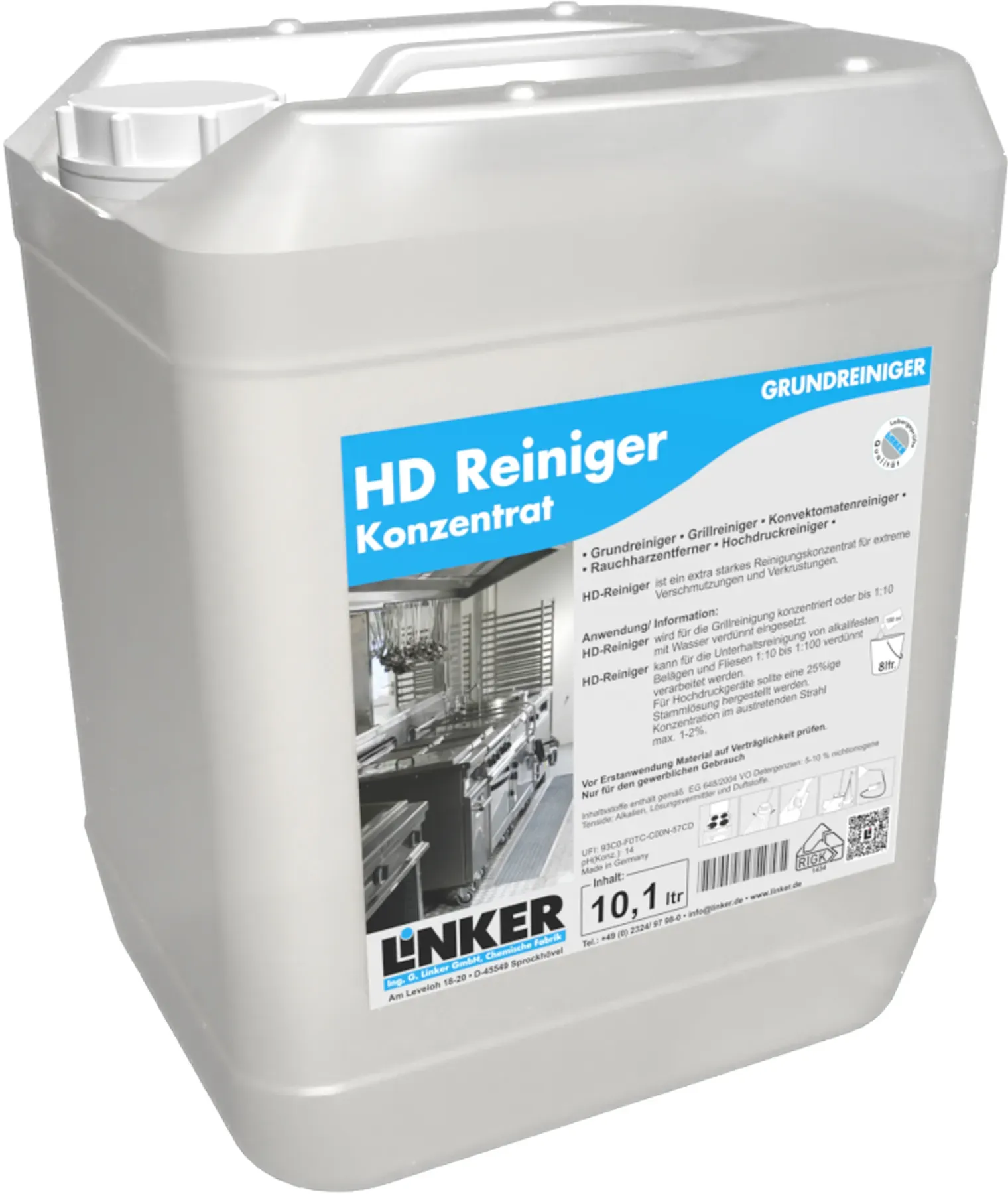 Linker HD-Reinigerkonzentrat 10 Liter Kanister