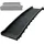 Wiltec Hunderampe faltbar 156 x 40 cm Schwarz