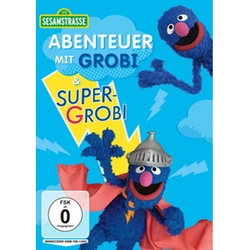 Sesamstraße - Abenteuer Mit Grobi & Super-Grobi (DVD)