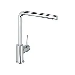 Herzbach Design new Küchenarmatur 10145515101 chrom, Ausladung 220 mm, seitliche Betätigung