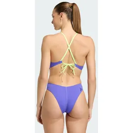 adidas Badeanzug 3-Streifen Tie Back Lila 38