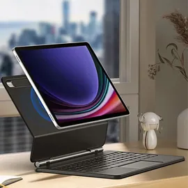 DUX DUCIS MK Tastatur für Samsung Galaxy Tab S9+/S8+/S7+ Schwarz