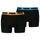 Puma Everyday Basic Boxershorts Schwarz/Orange XXL 2er Pack